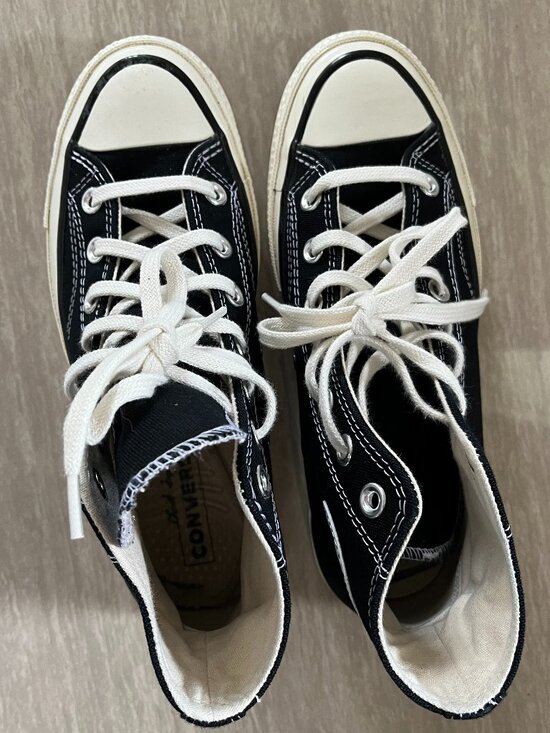 Converse Chuck 70 High Top Black US 6.5 - Picture 1 of 7